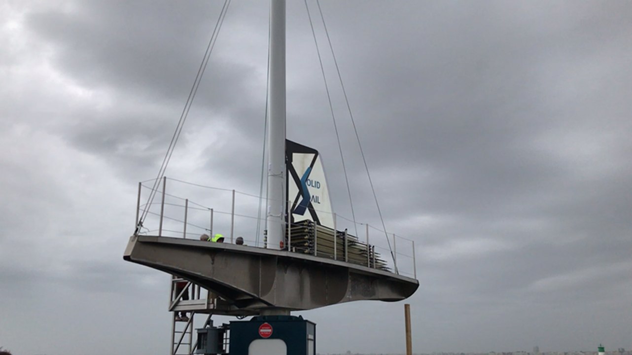 Les Chantiers de l’Atlantique testent Solid Sail