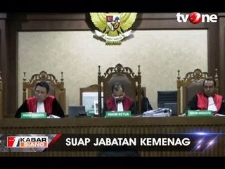 Romahurmuziy Akui Terima Uang Rp250 Juta dari Haris