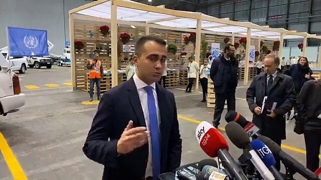 Di Maio - Dichiarazioni alla stampa in diretta da Brindisi (19.12.19)