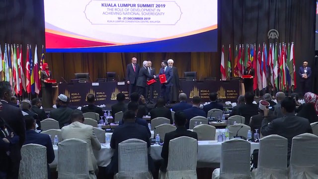 Türkiye-İran-Malezya arasında iyi niyet anlaşmaları - KUALA LUMPUR