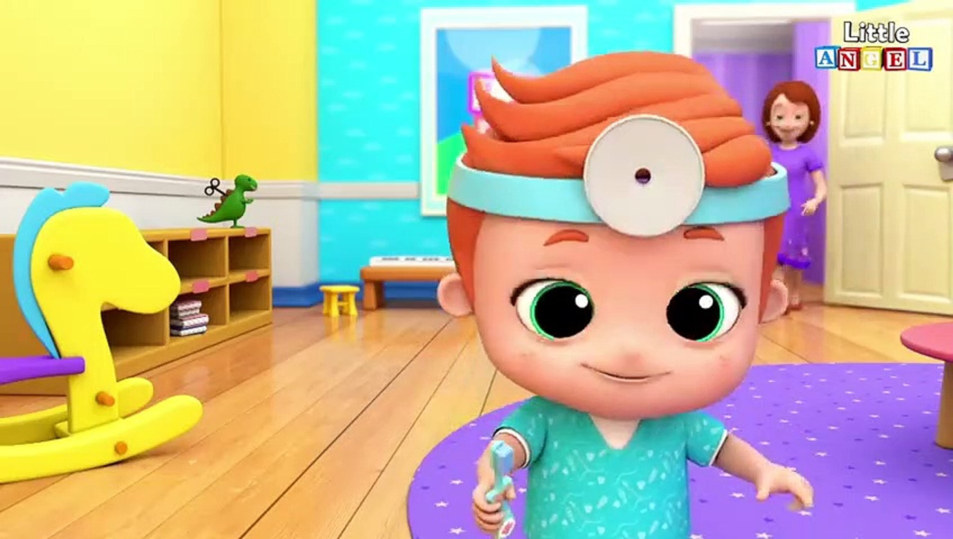 Comptine Bebe Chez Le Medecin Dessin Anime Educatif Docteur Bingo Famille Doigts Dailymotion Video