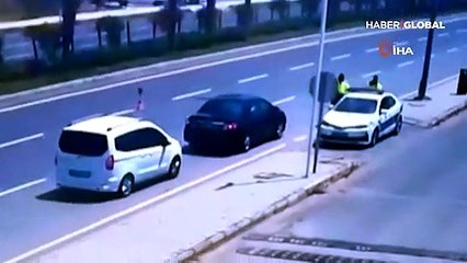 Polisten saniyelerle hayat kurtaran trafik uygulaması