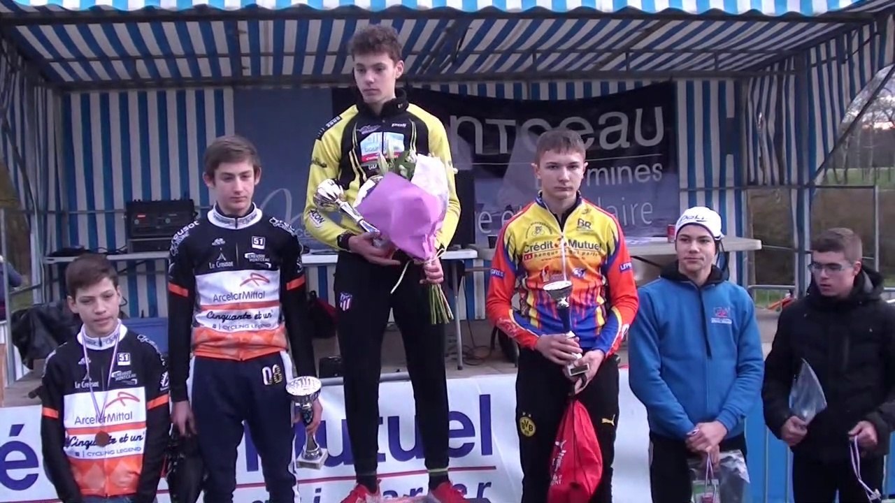 Cyclo cross des Cadets à Montceau le 15/10/2019