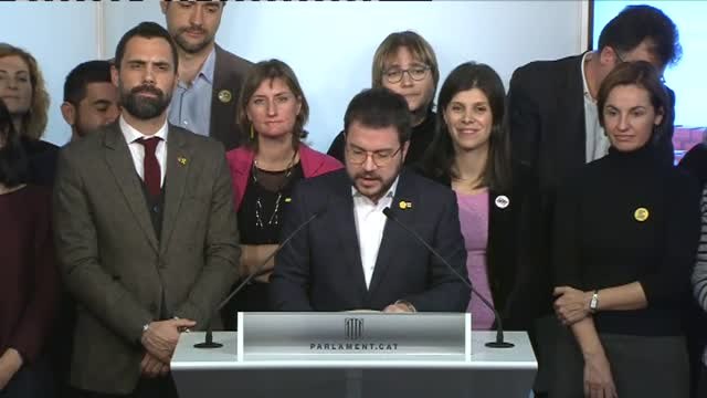 Aragonés: Oriol Junqueras debe ser puesto en libertad inmediatamente y con todos sus derechos intactos