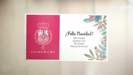 Felicitación navideña de la Casa Real