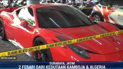 2 Mobil Mewah Sitaan Polda Jatim Ternyata Milik Kedutaan