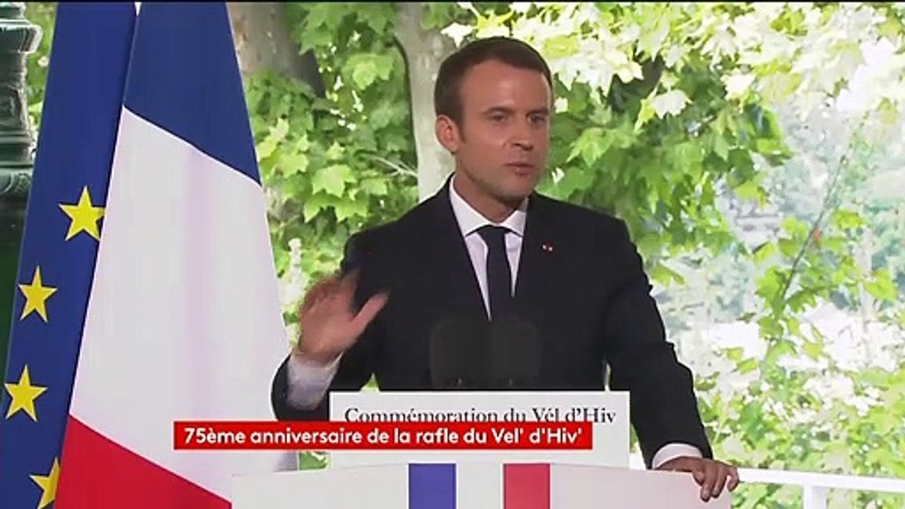 "La justice doit faire toute la clarté sur la mort de Sarah Halimi", Emmanuel Macron