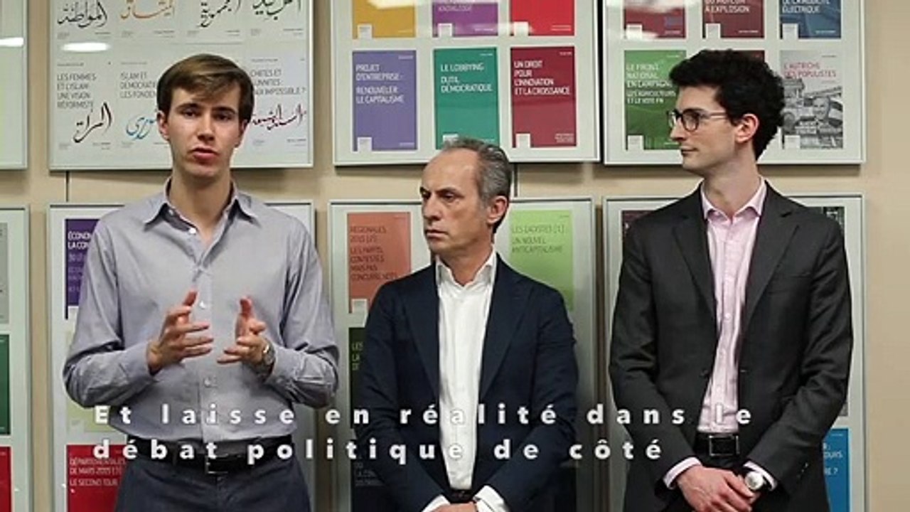 Présentation de l' étude "L'Europe face aux nationalismes économiques américain et chinois" par Paul-Adrien Hyppolite, Antoine Michon et Emmanuel Combe