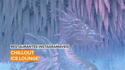 Restaurantes instagramáveis: Chillout ice lounge em Dubai