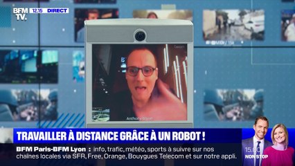 Travailler à distance grâce à un robot - 19/12