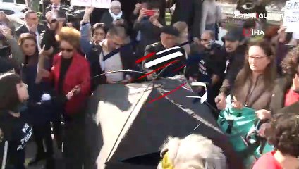 İBB önünde fayton eylemi