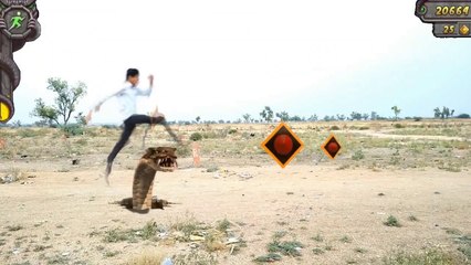 Temple Run Game - In Real Life -  Sajid Bagwan |Technology Boss | 2020 | Short Movie