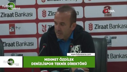 Mehmet Özdilek: "Tur atlamak önemliydi bizim için"