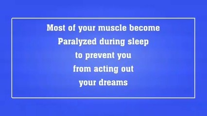 Amazing Facts about Dreams that will blow your mind