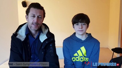 Lionel Roux a débattu avec des collégiens sur le thème, concilier performance physique et hygiène de vie