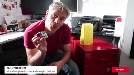 Chris Torrente, vice-champion du monde de magie comique
