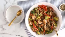 How to Make Shrimp Cauliflower Fried Rice