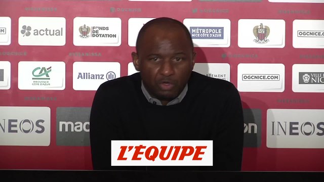 Vieira «Il faut se donner un peu de temps» - Foot - L1 - Nice