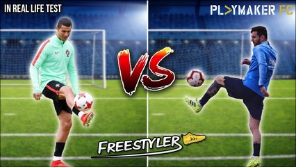 Freestyler | Messi vs Ronaldo: Testing who has the better skills