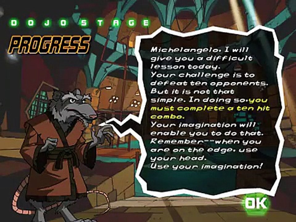 TMNT Dojo Stage Intro Music (Teenage Mutant Ninja Turtles PS2)
