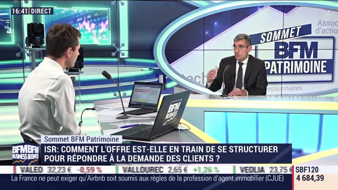 Sommet BFM Patrimoine: comment l’offre ISR est-elle en train de se structurer pour répondre à la demande des clients ? - 19/12