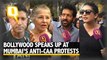 Farhan Akhtar, Huma Qureshi, Suhasini Mulay at Mumbai’s Anti-CAA Protests