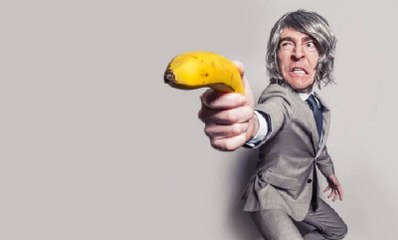 Ladrones: el listo que atracó la tienda de ultramarinos con un plátano