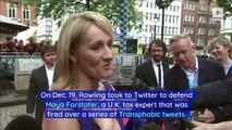J.K. Rowling Defends Tax Expert Fired Over Transphobic Tweets