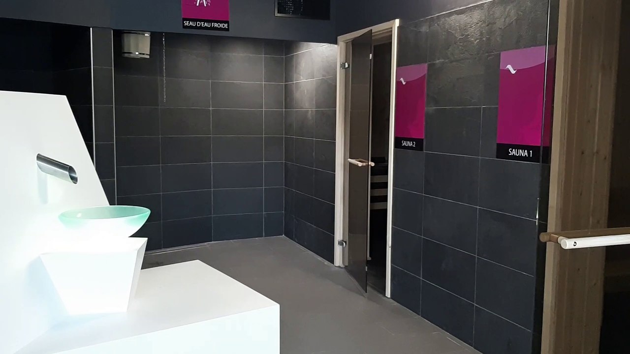 L'espace sauna / hammam / bien-être au centre aqualudique de Valence (Drôme)
