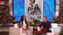 Kim Kardashian Photoshopped North West Into Her Family Christmas Card | Billboard News