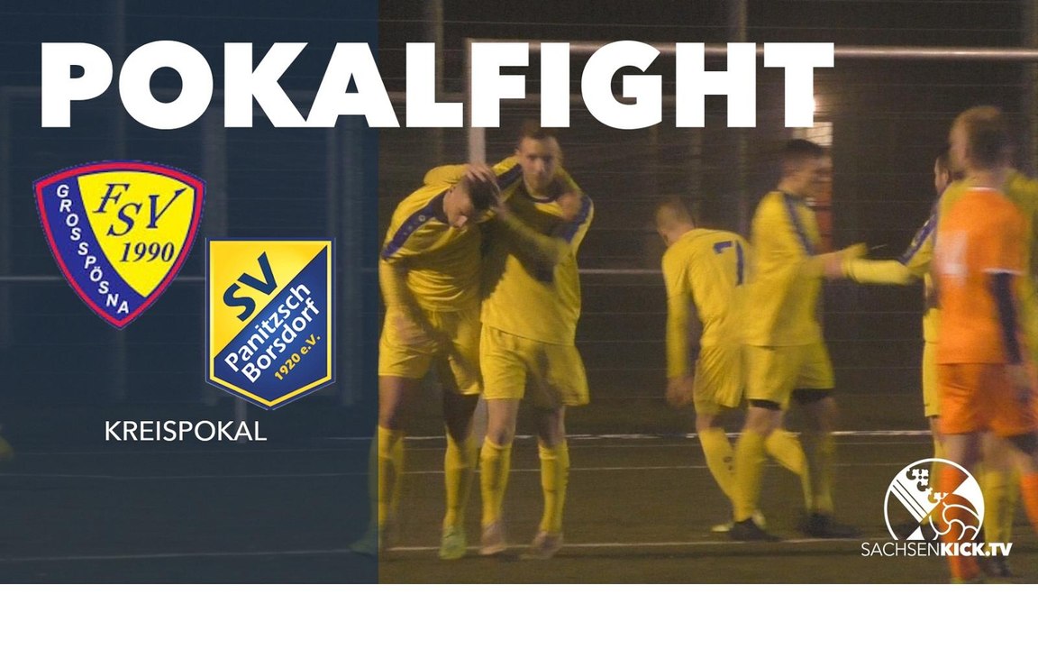 Favorit setzt sich durch | FSV Großpösna 1990 - SV Panitzsch/Borsdorf 1920 (4. Runde Kreispokal)