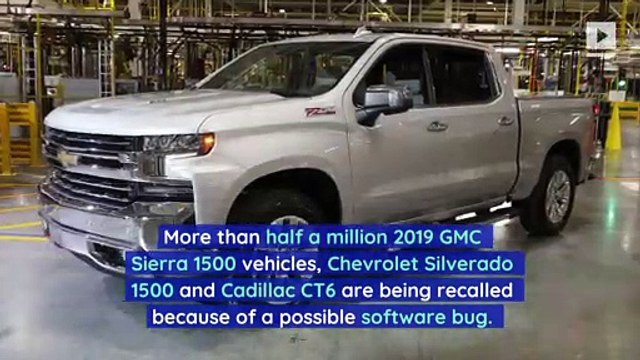 GM Issues Recalls of Nearly 1 Million Vehicles