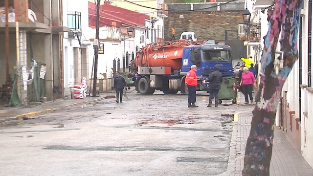 Graves inundaciones en Nerva y una treintena de incidencias