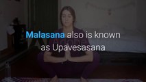 Malasana: Garland or Squat paose||Yoga to cure Constipation||Benefits of Malasana