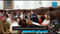 La Plata: el Concejo aprobó un aumento de tasas que llega hasta el 80%