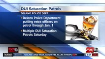 Delano police holding DUI patrols through January 1