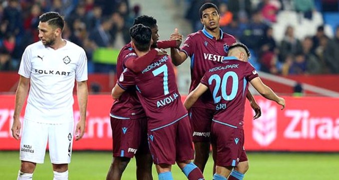 Trabzonspor ikinci yarıda coştu, tur biletini kaptı