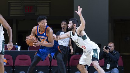 Download Video: Knicks two-way player Ivan Rabb discusses how he’s making an impact with the Westchester Knicks