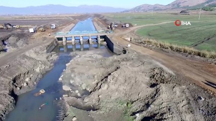 Amik Ovası'nı suya doyuracak projede çalışmalar son sürat ediyor