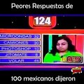 RESPUESTAS MAS ESTUPIDAS(100 MEXICANOS DIJIERON)!!...