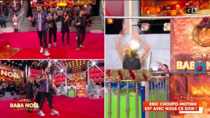 Eric Choupo-Moting, l'attaquant du PSG fait gagner le public et les enfants d'une fondation