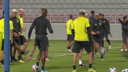 CdM Clubs - L'entraînement de Flamengo avant la finale