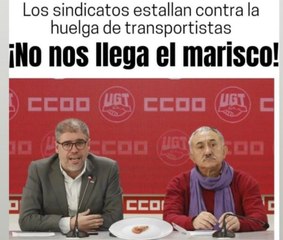 ¡A las mariscadas... camaradas socialistas!