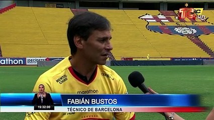 Fabián Bustos se refirió al arquero de Barcelona
