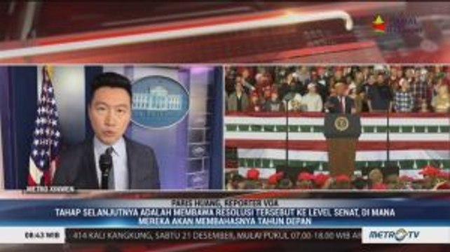 DPR AS Makzulkan Presiden Donald Trump