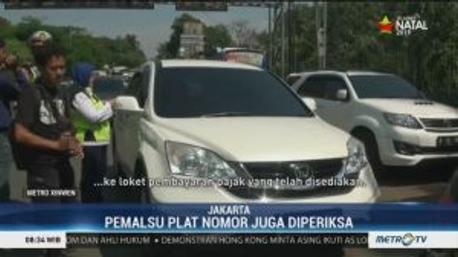 Razia Pajak Kendaraan Mewah di Jaktim