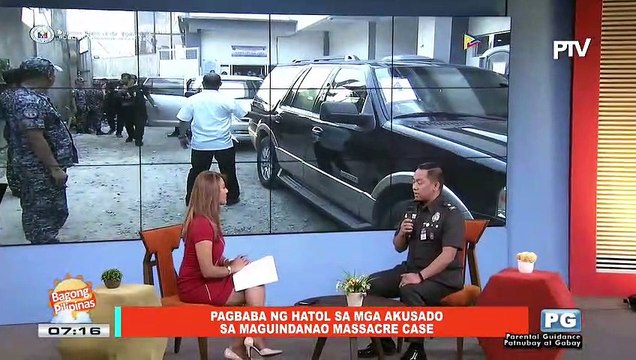 ON THE SPOT: Seguridad ng BJMP sa pagbaba ng hatol sa mga akusado sa Maguidanao Massacre Case
