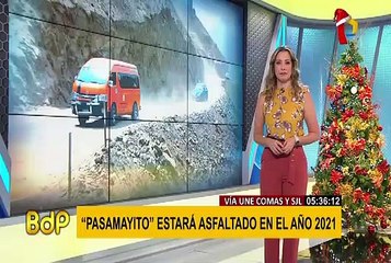 ‘Pasamayito’: vía tendrá muros de contención, áreas verdes y señalización