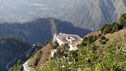 Take off and flying Helicopter