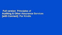 Full version  Principles of Auditing & Other Assurance Services [with Connect]  For Kindle